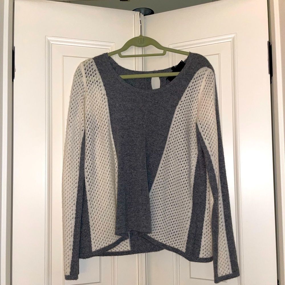 Quinn Gray Cashmere Sweater